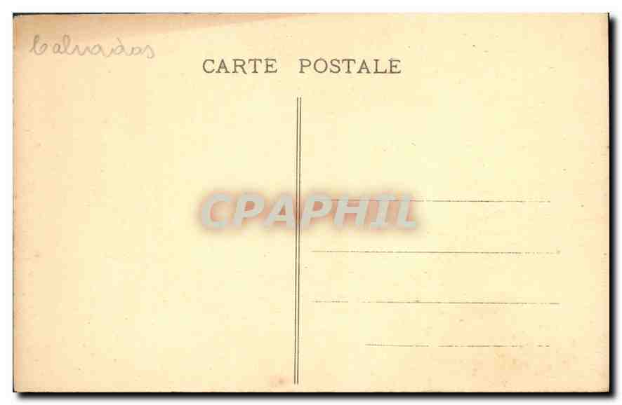 CPA Basilique de Notre Dame de la Delivrande Bas Cote Cote de l'Evangile  — Verso