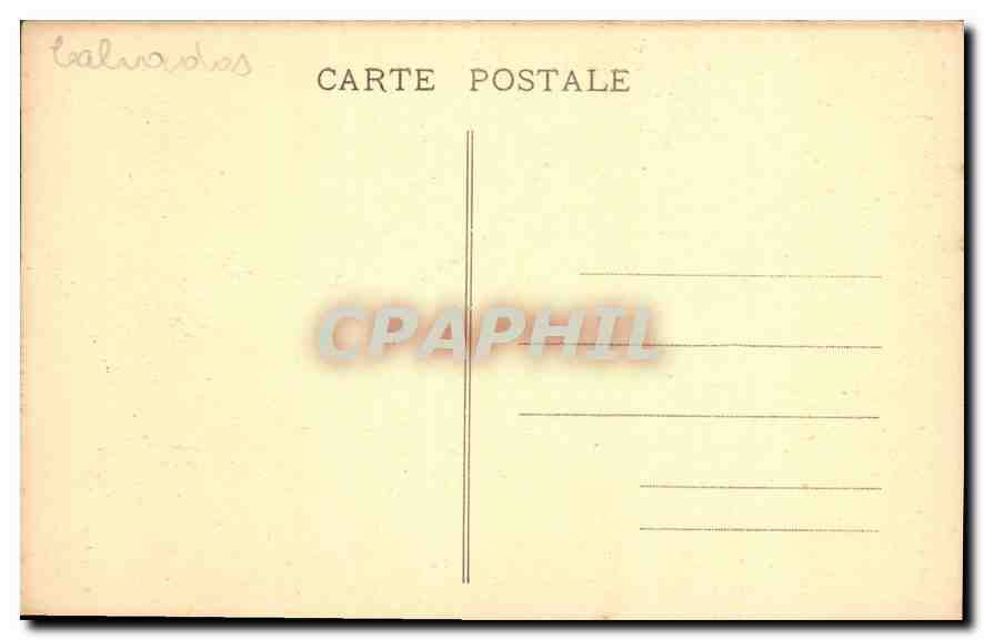 CPA Basilique de Notre Dame de la Delivrande La Crypte de la Basilique  — Verso