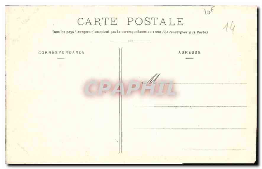 Bayeux — Cathédrale Notre-Dame, l'abside édifiée au XIIIe siècle, achevée au XVIIIe siècle — Galfi Fr. D. — Verso
