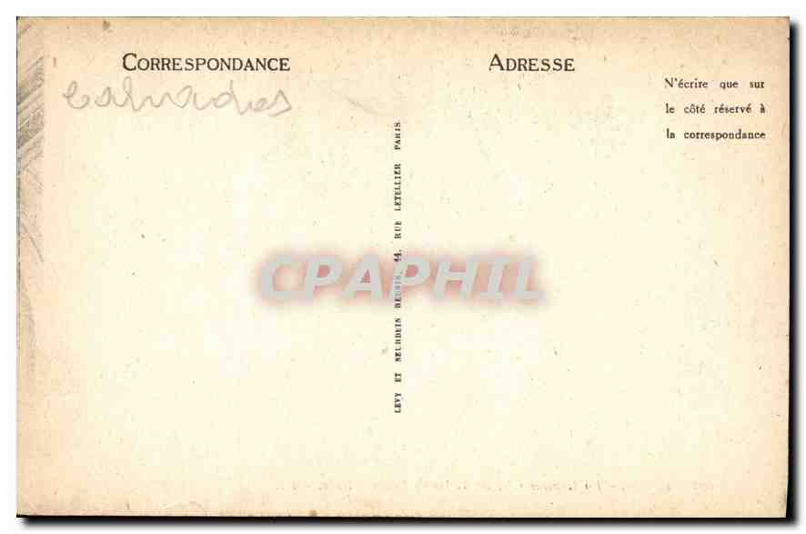 CPA Caen La Grande Clef de Voute de Sainte Pierre  — Rückseite