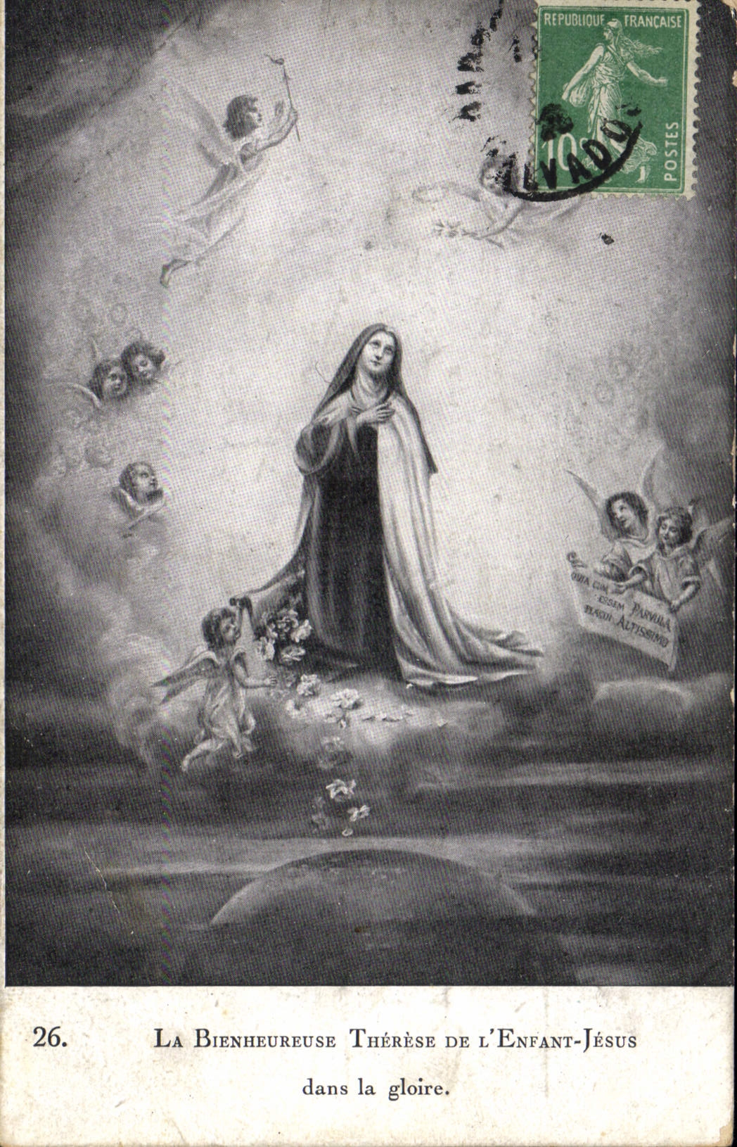 CPA La Bienheureuse Therese de l'Enfant Jesus dans la gloire 