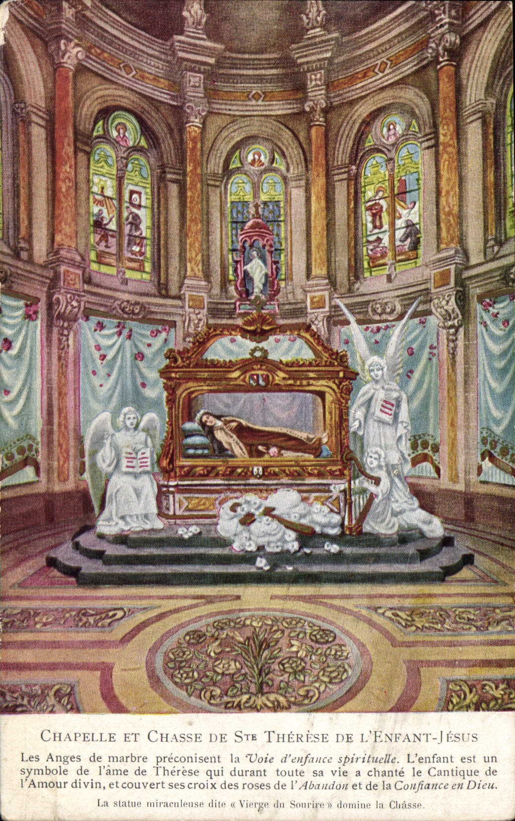 Chapelle et Chasse de Ste Thérèse de l'Enfant-Jésus — éditeur non visible