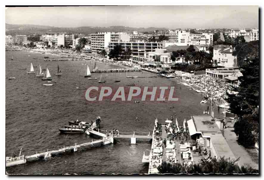 CPA La Cote d'Azur Juan les Pins vue generale 