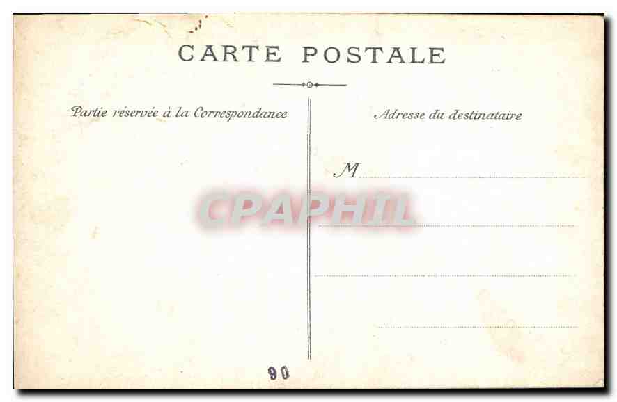 CPA Nice Monument eleve a la Memoire de S M la Reine Victoria — Rückseite