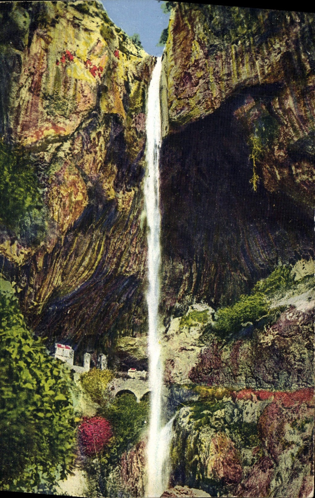 CPA Les Gorges du Loup La Cascade 