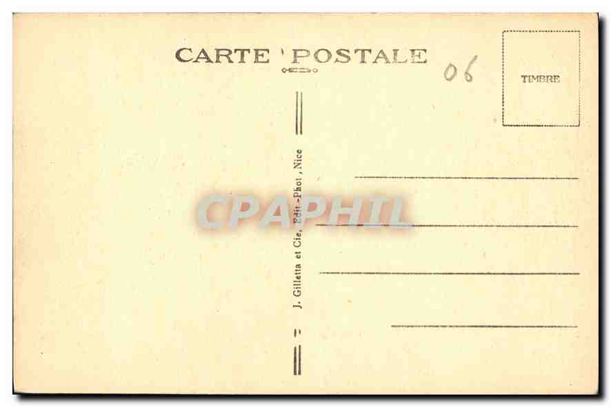 CPA Nice La Nouvelle Eglise Russe Russie Russia — Rückseite
