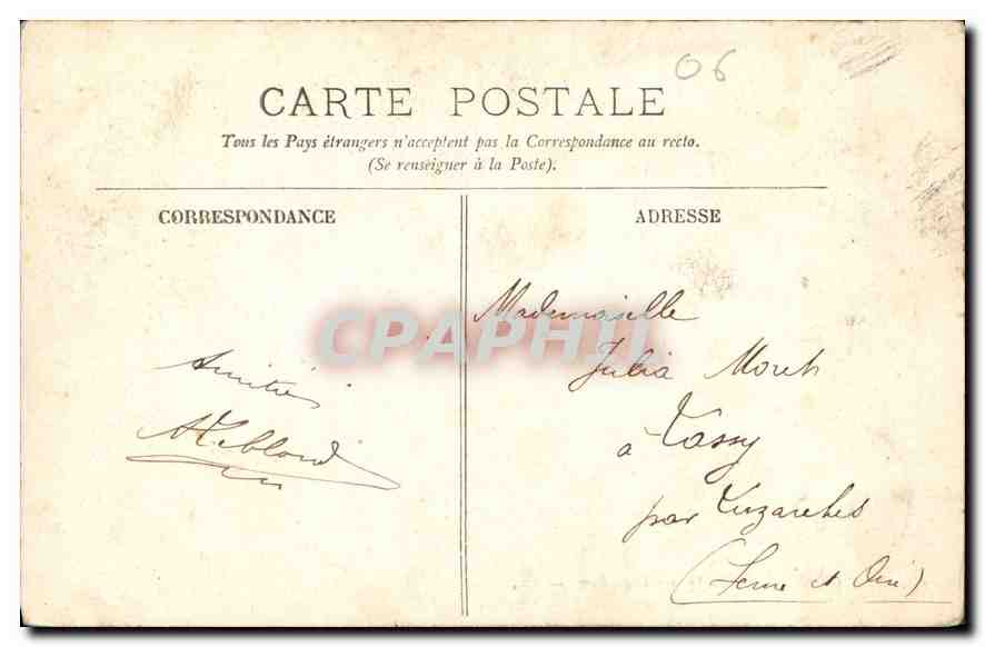 CPA Cannes Le Square Brougham  — Back