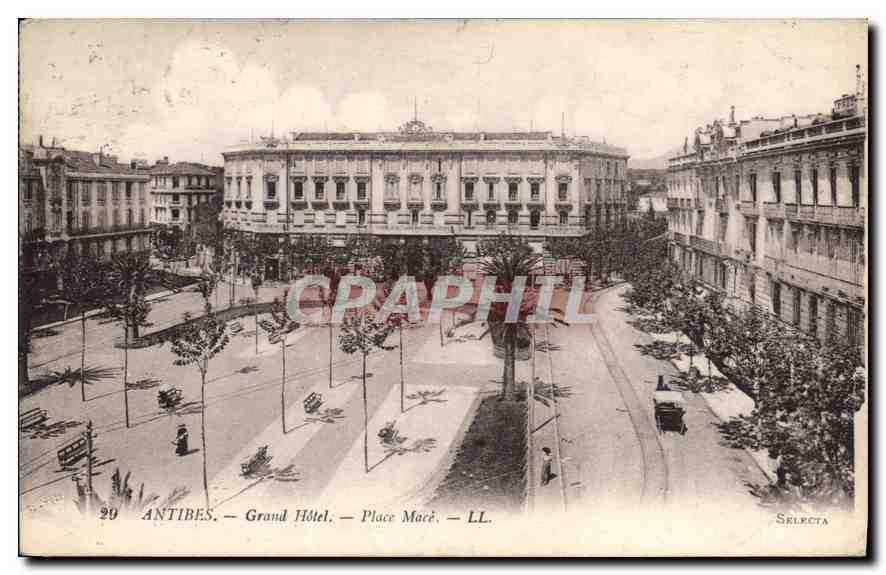 CPA Antibes Grand Hotel Place Mace 