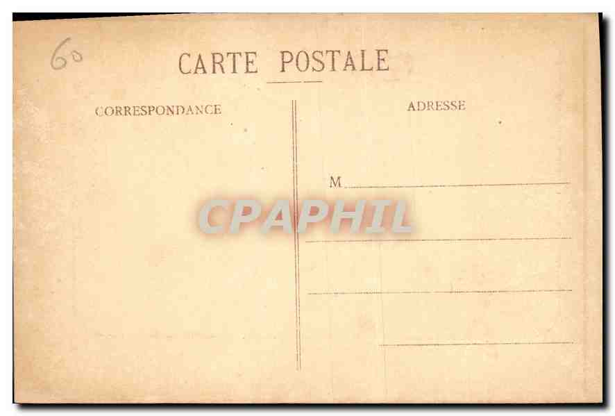 CPA Compiegne L'Eglise St Antoine  — Rückseite