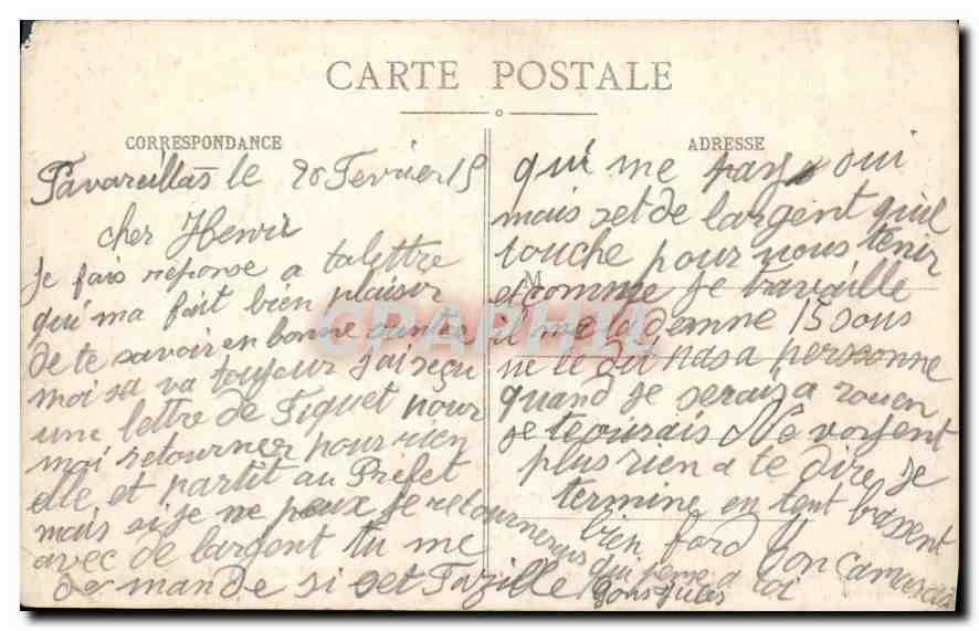 La Vallée de « La Maulde » prise de St-MARTIN-CHATEAU (Creuse) — J. Mauriliéras, photo-édit, Bourganeuf — Reverso