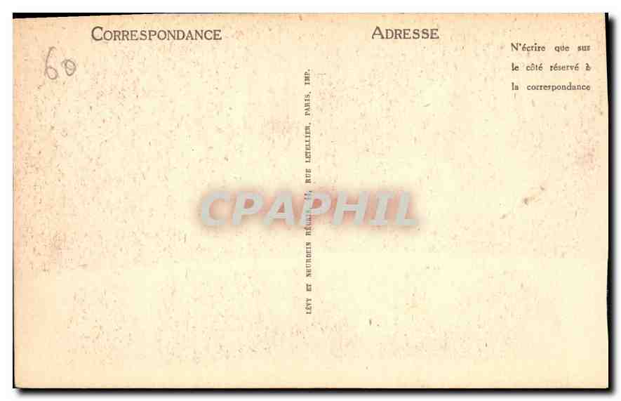 CPA Chateau de Compiegne Galerie des Tapisseries le Triomphe de Mardochee  — Rückseite