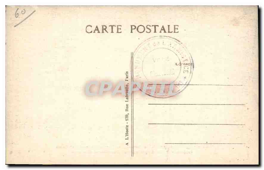 CPA Foret de Compiegne le Carrefour de lArmistice pres Rethondes Emplacement du Wagon des Plenipoten — Rückseite
