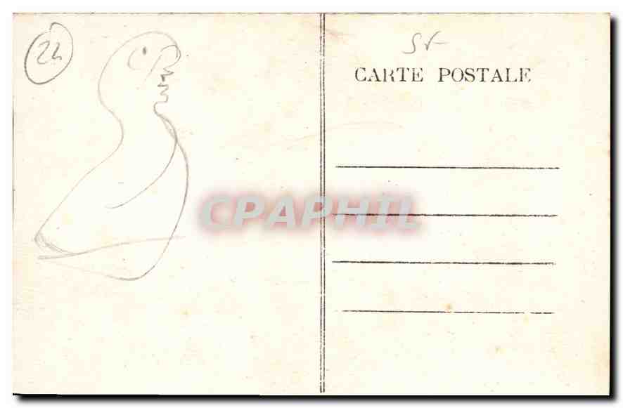 CPA Grotte du Grand Roc a Laugerie Basse les Eyzies Dordogne  — Rückseite