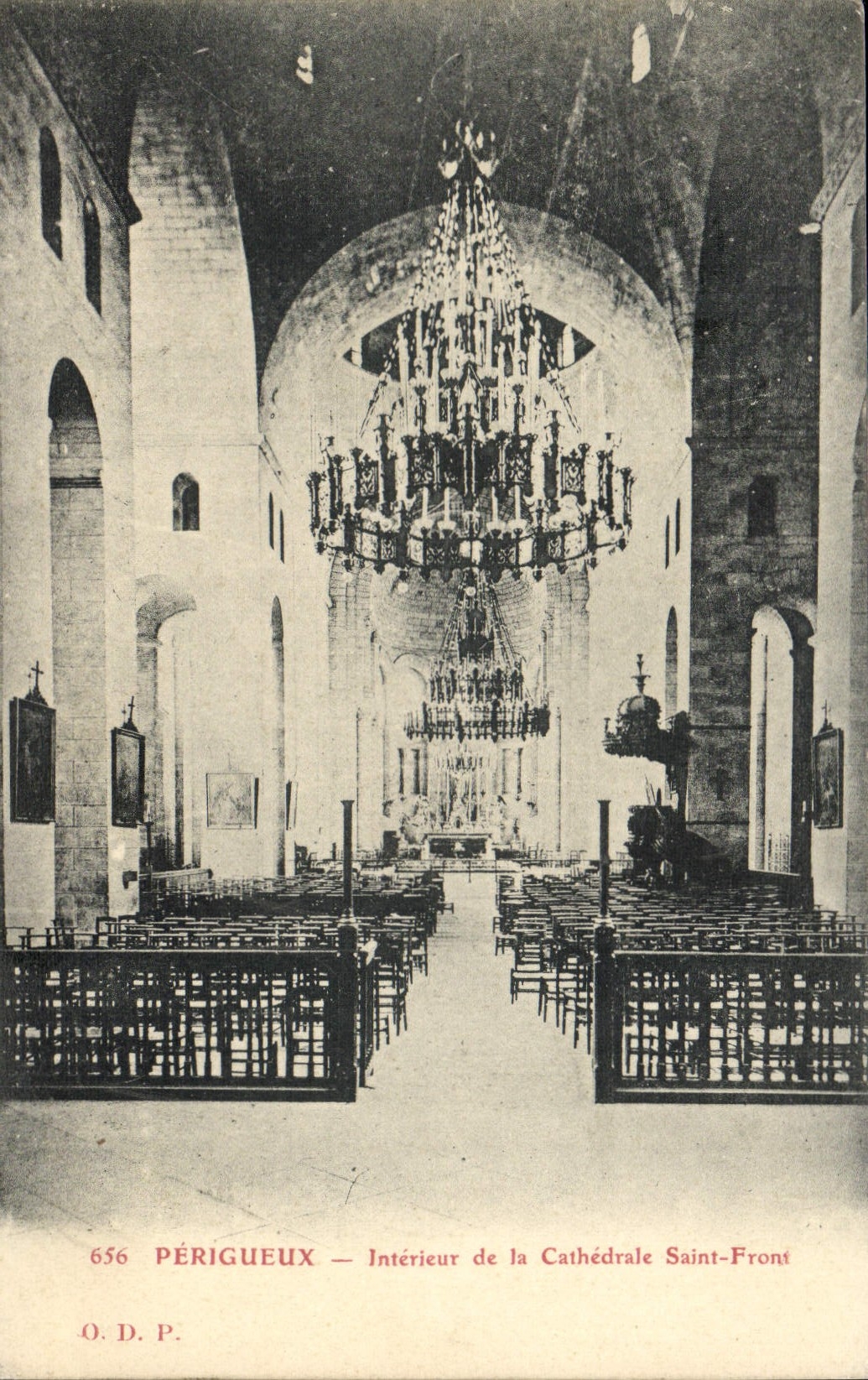 Périgueux — Intérieur de la Cathédrale Saint-Front — O.D.P. n°656