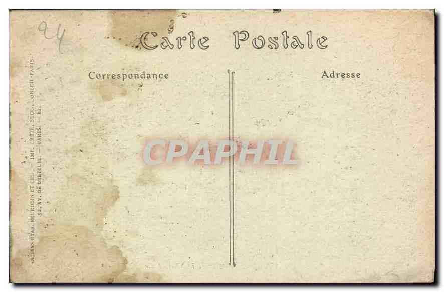 CPA Perigueux L'Isle et la Cathedrale  — Rückseite