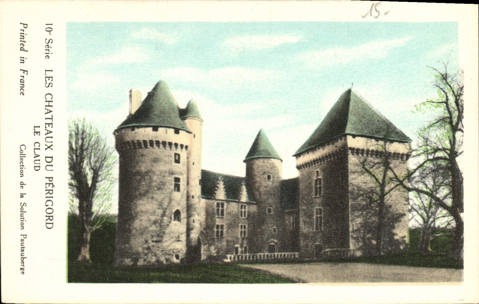 CPA Les Chateaux du Perigord le Claud 
