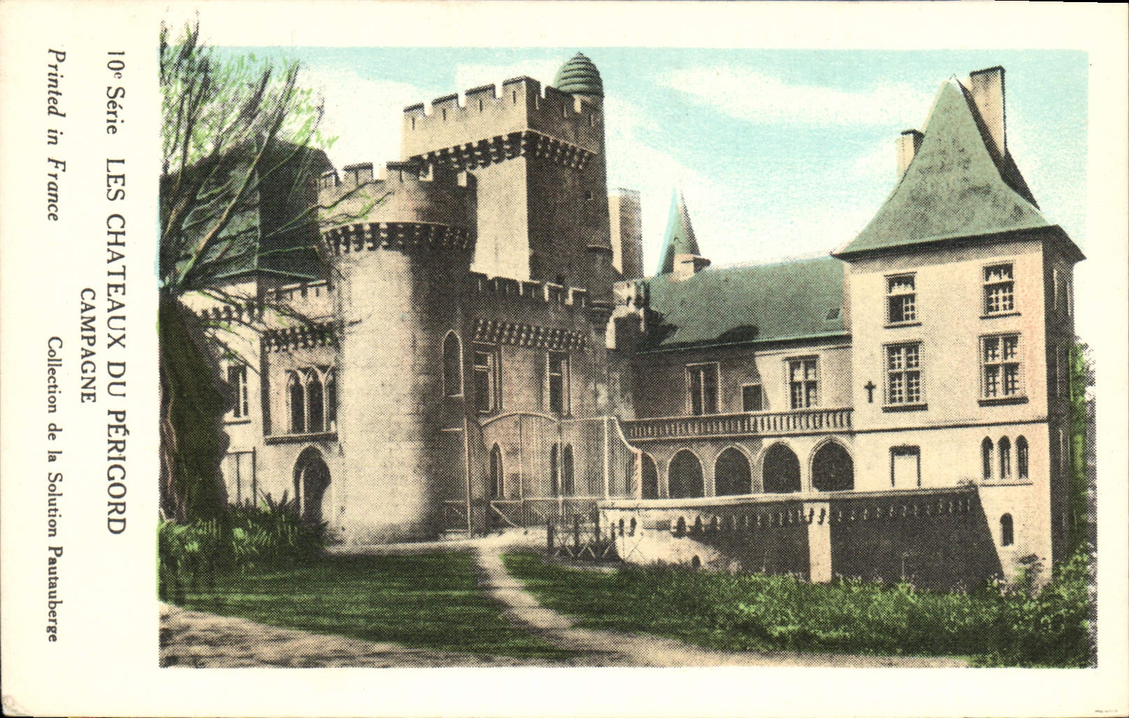 CPA Les Chateaux du Perigord Campagne 