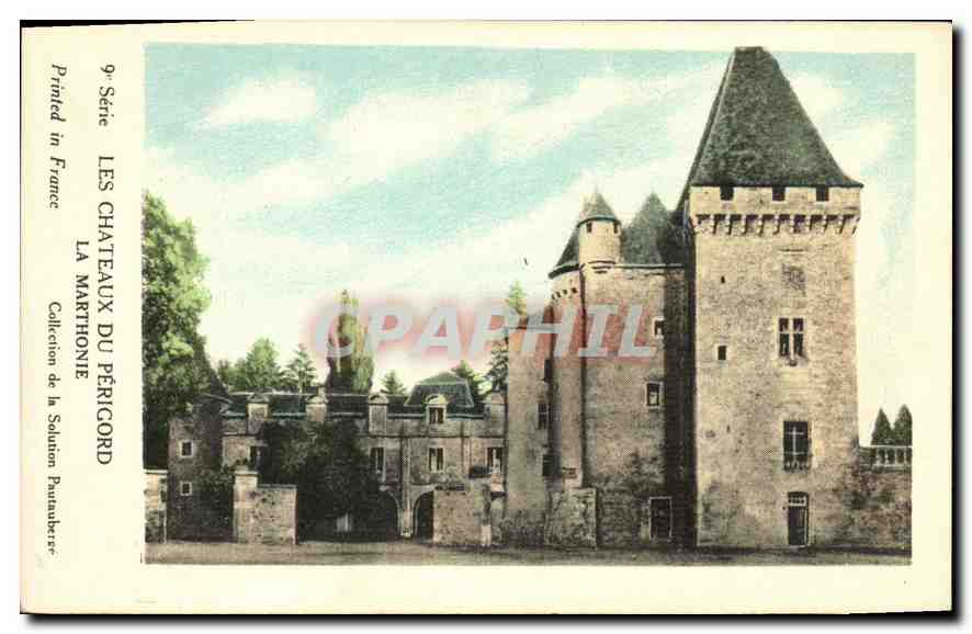 CPA Les Chateaux du Perigord la Marthonie 