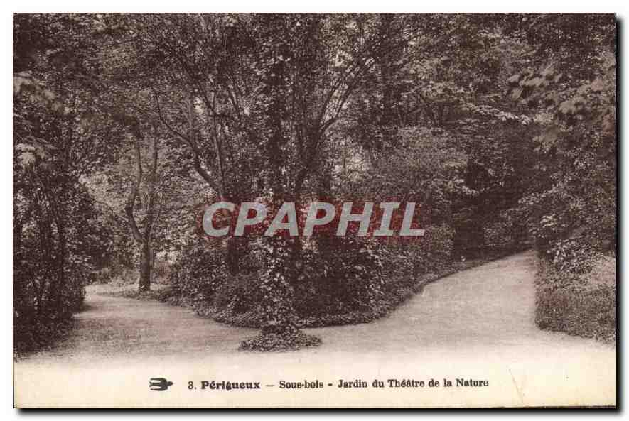 Périgueux — Sous-bois — Jardin du Théâtre de la Nature