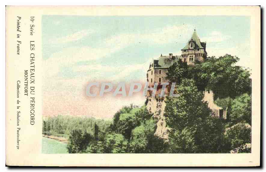 Château de Montfort — Les Châteaux du Périgord — Collection de la Solution Paulanberge, 10e Série