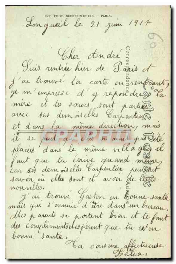 CPA Palais de Compiegne Chambre a coucher de l'Empereur  — Rückseite