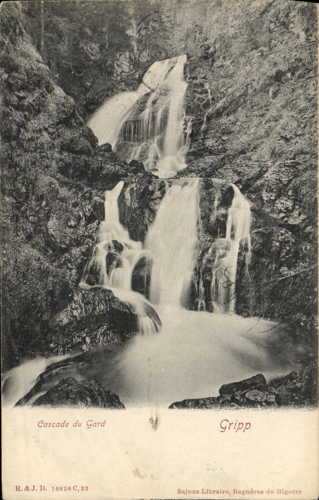 Cascade du Gard — Gripp — Sajous Libraire, Bagnères-de-Bigorre