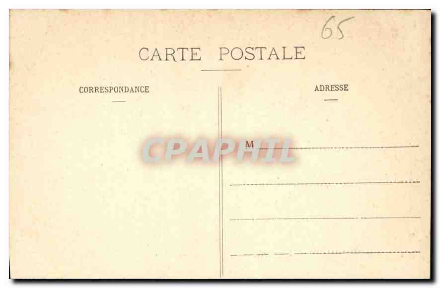 CPA Lourdes Station du Calvaire  — Verso