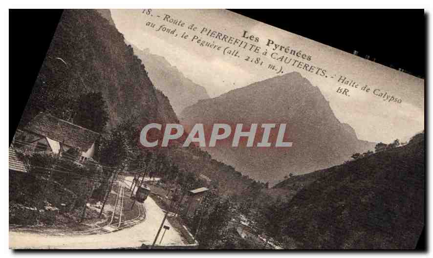 Les Pyrénées — Route de Pierrefitte à Cauterets, Haute de Calypso (alt. 2181 m.) — Bloc frères, Bordeaux