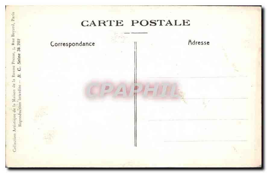 CPA Lourdes II Terre de Priere et de Miracle Le Calvaire  — Verso