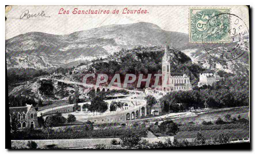 CPA Les Sanctuaires de Lourdes 