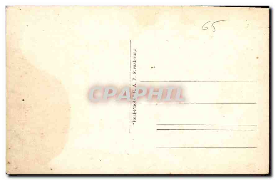 CPA Lourdes Sommet du Pic du Jer La Croix  — Verso