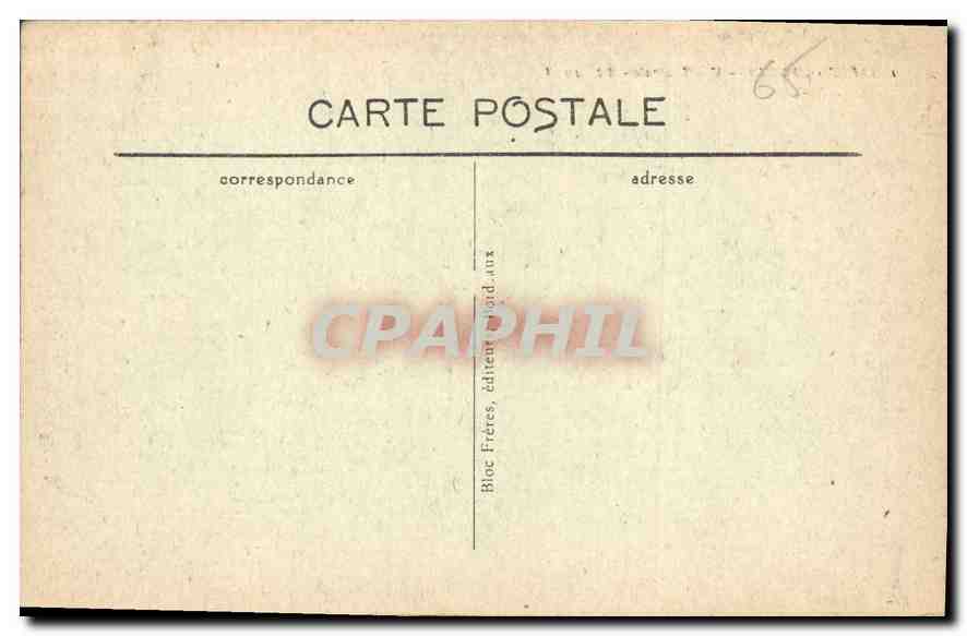 CPA Saint Sauveur Vue Generale  — Verso