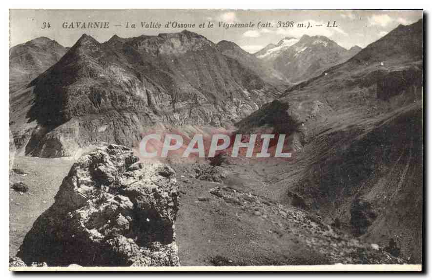 CPA Gavarnie La Vallee d'Ossoue et le Vignemale 