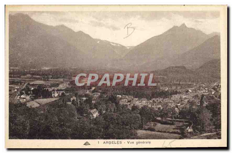 CPA Argeles Vue Generale 