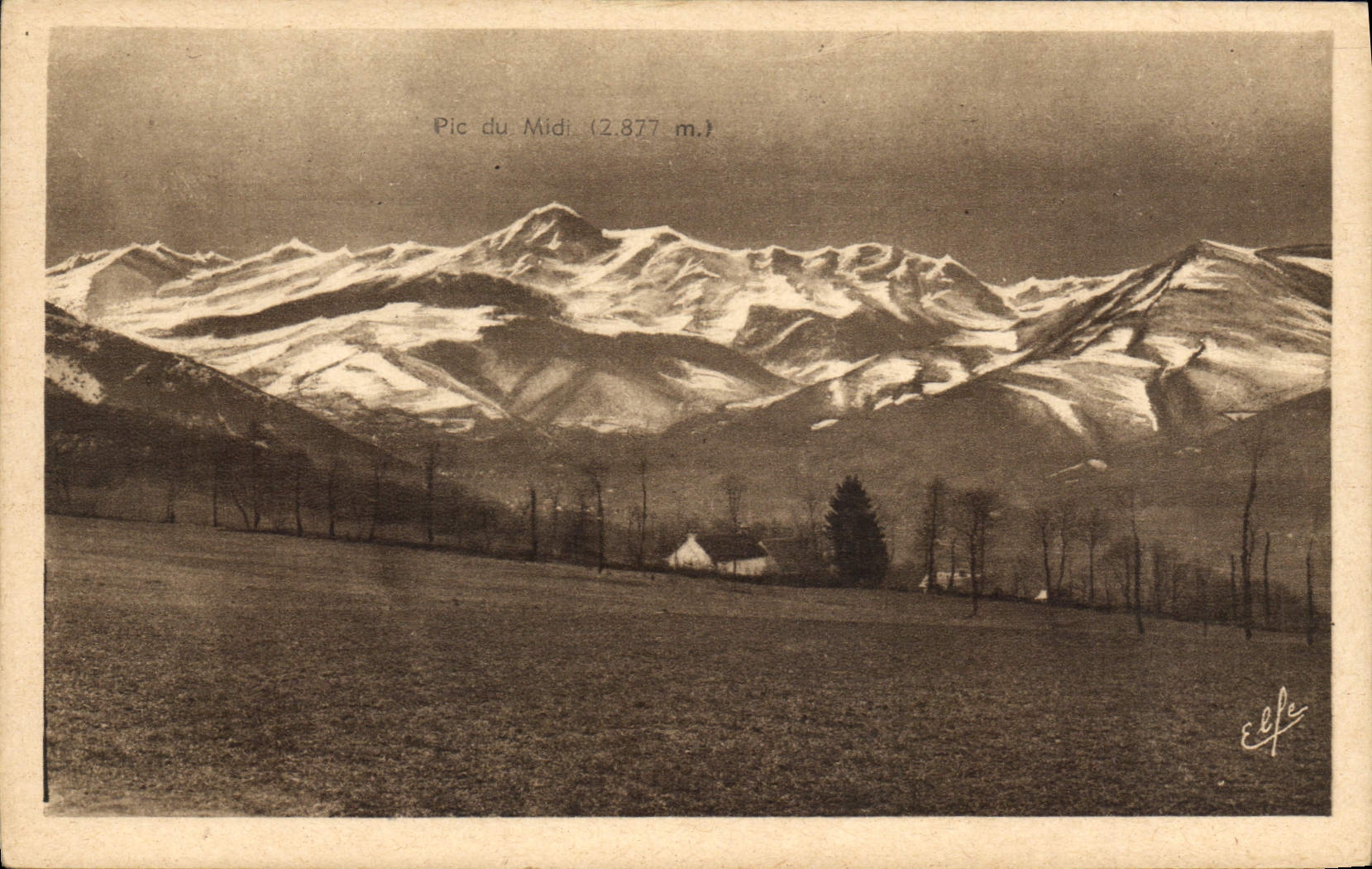Pic du Midi — 2.877 m. — Laboucha frères, n° 1309