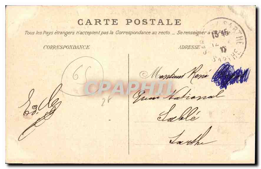 Les Pyrénées — Bagnères-de-Bigorre, Vallée de Salut et le Bédat — A. Vilmart, Éd. Tarbes — Verso