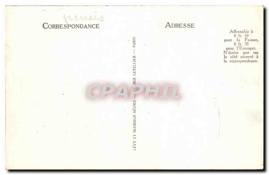 CPA Gavarnie La breche de Roland et le Taillon  — Verso