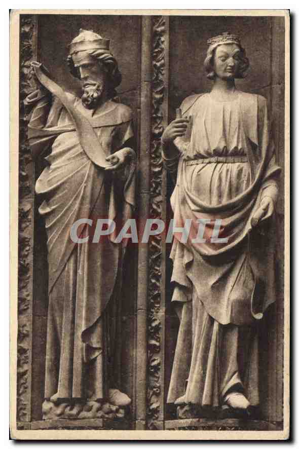 Les prophètes du grand portail — Cathédrale de Strasbourg — Revue Ascidiente, Hâlo 192