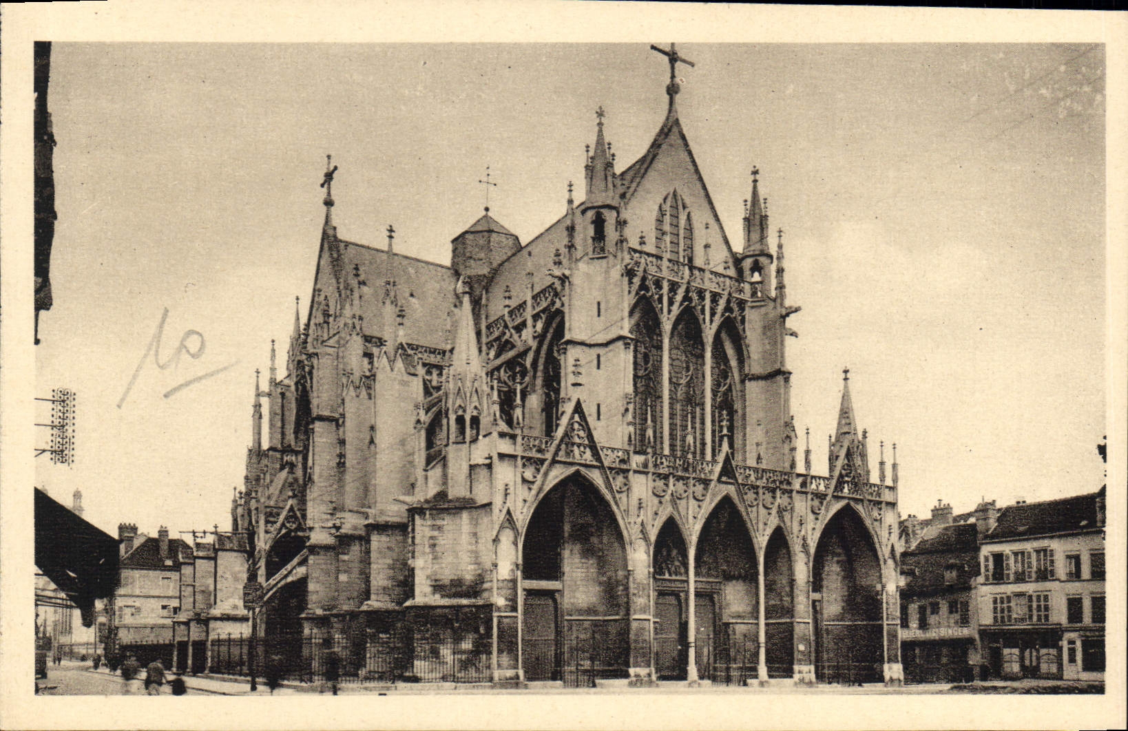 CPA Troyes Aube Eglise St Urbain 