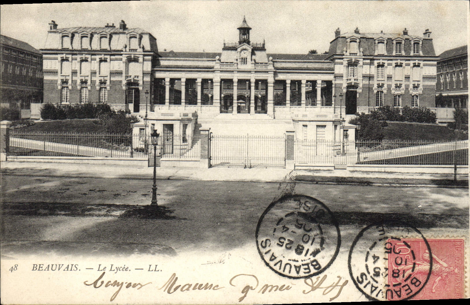 CPA Beauvais Le Lycee 