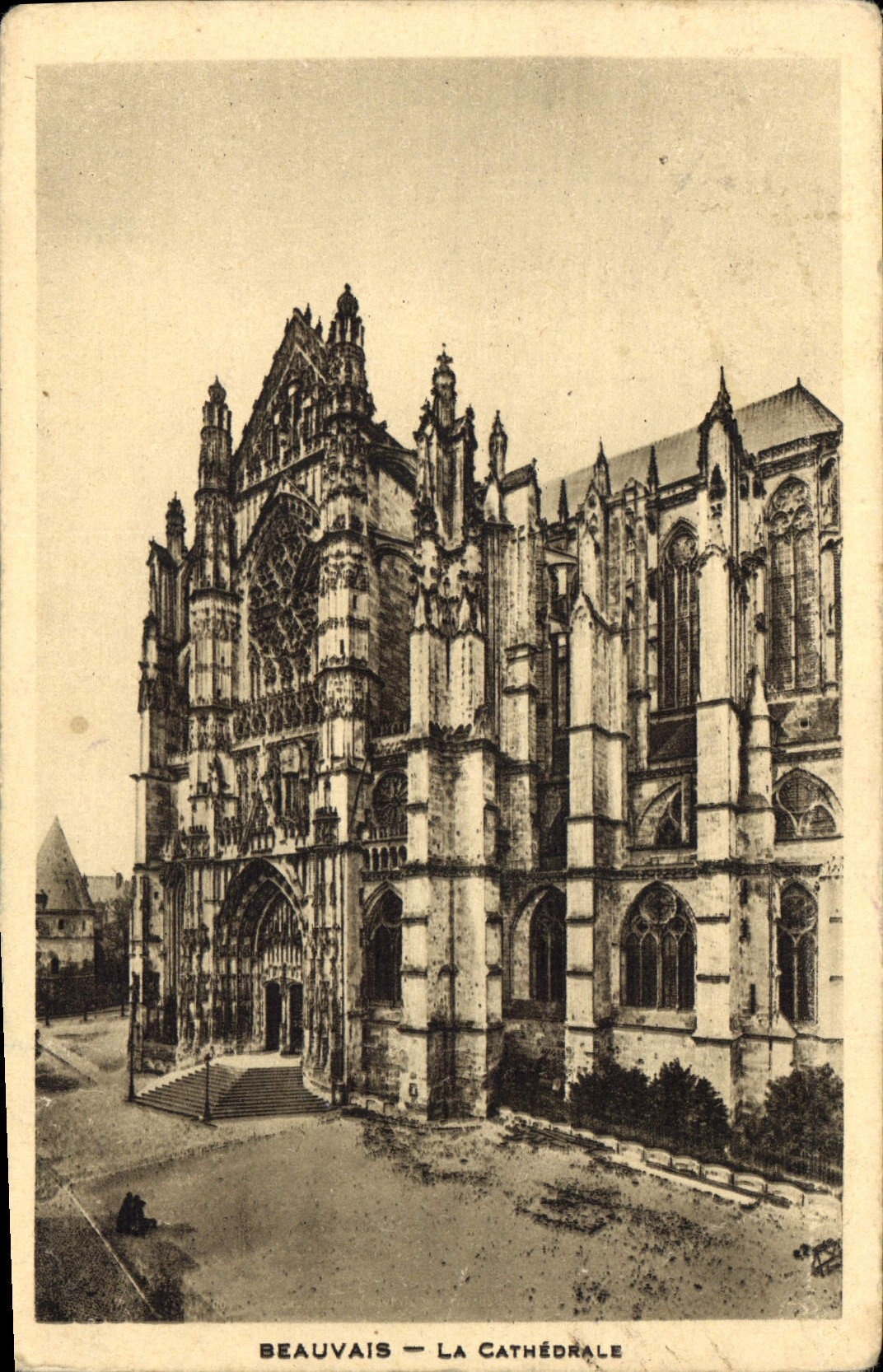 Beauvais — La Cathédrale — Éditeur et n° de série non lisibles