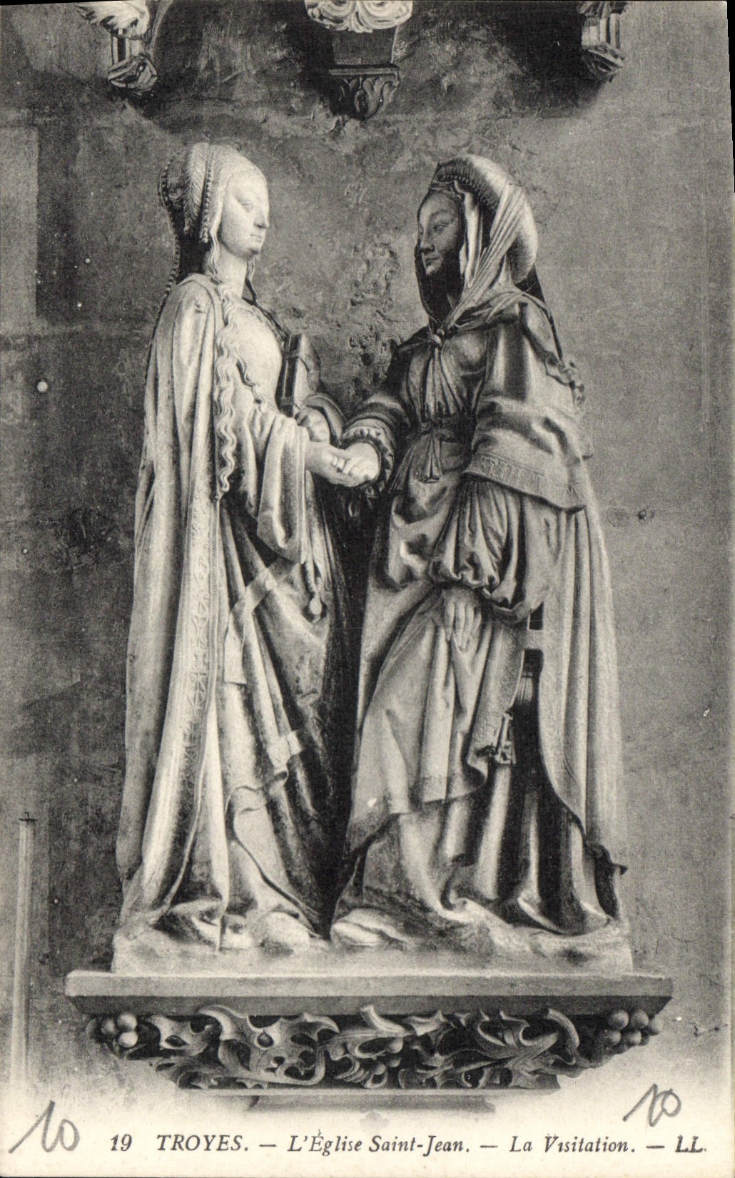 Troyes — L'Église Saint-Jean — La Visitation — LL. — N°19