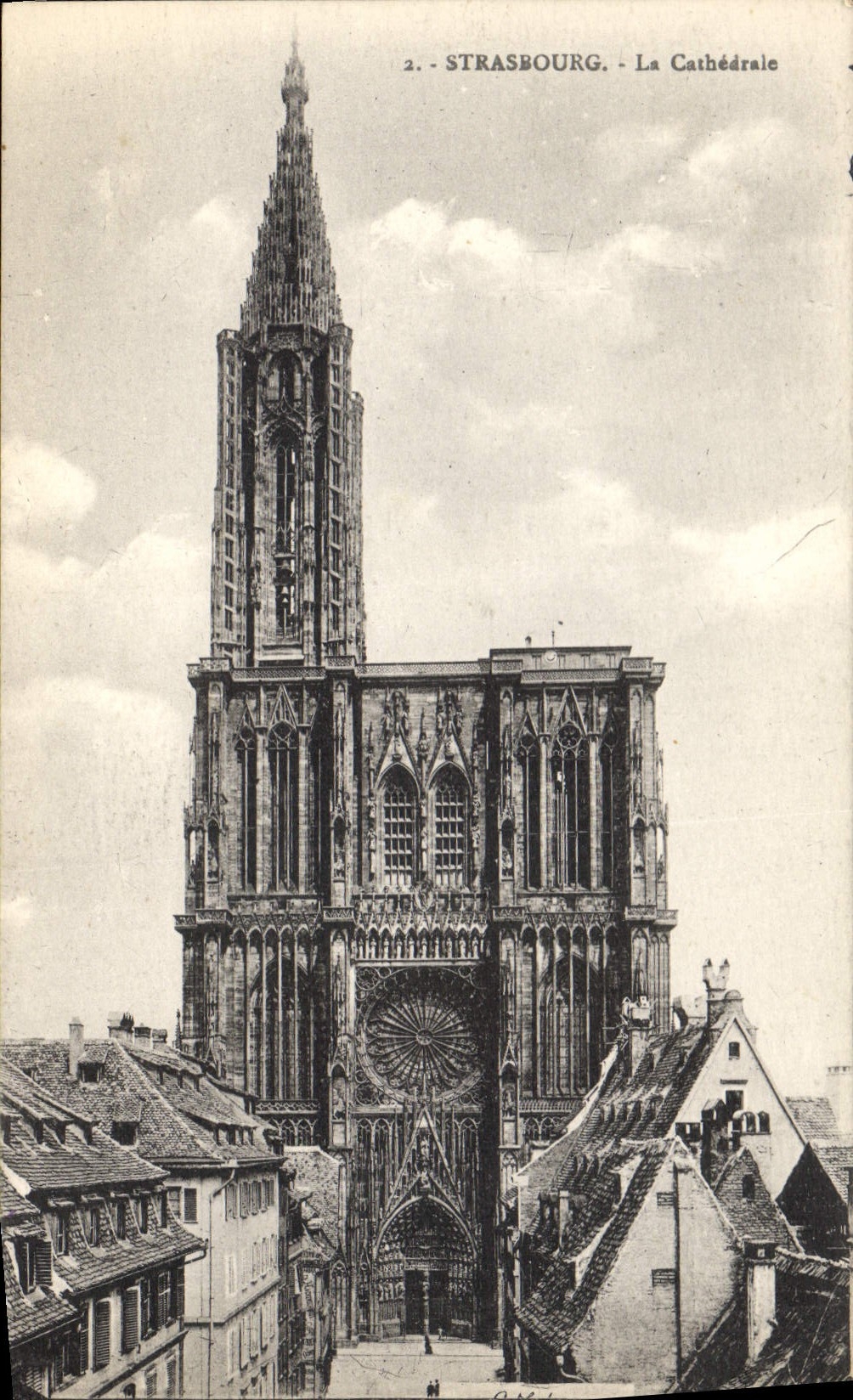 CPA Strasbourg La Cathedrale 