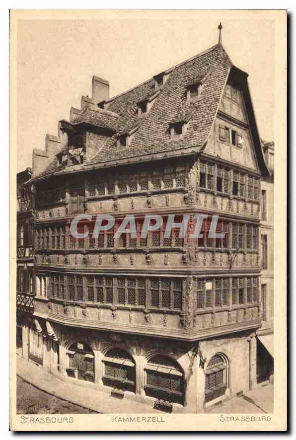CPA Strasbourg Kammerzell Strassburg 