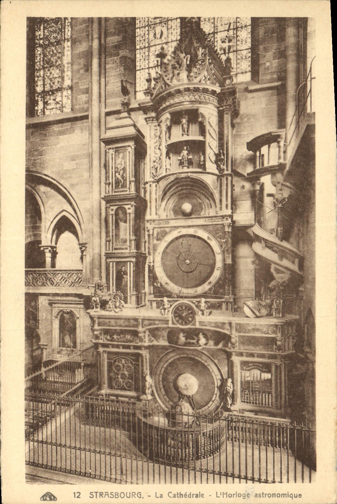 Strasbourg - La Cathédrale - L'Horloge astronomique — n°12