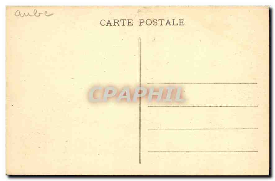 CPA Troyes La Cathedrale Les Trois Portes en Facade  — Rückseite