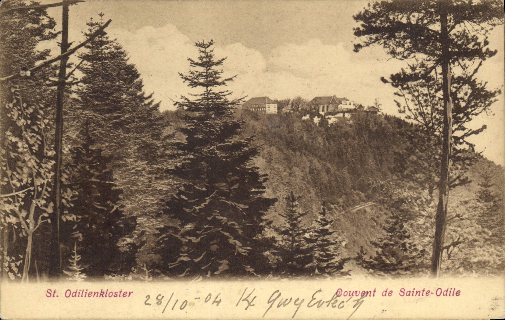 CPA St Odilienkloster Couvent de Sainte Odile 