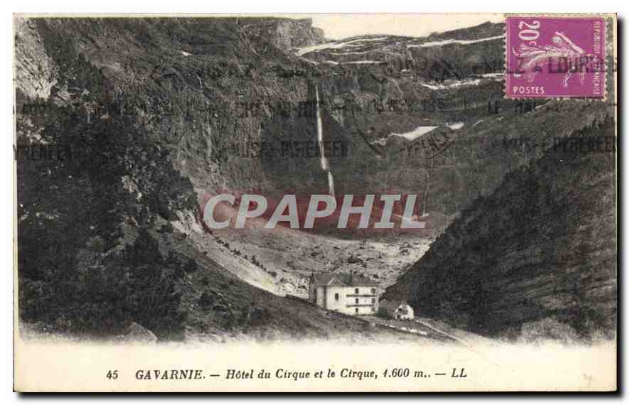 CPA Gavarnie Hotel du Cirque et le Cirque 