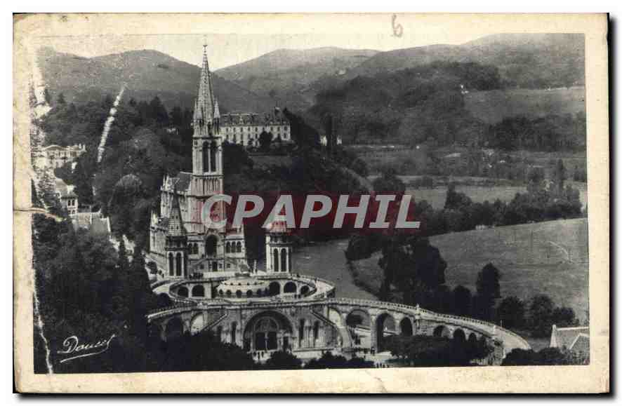 CPA Lourdes La Basilique 