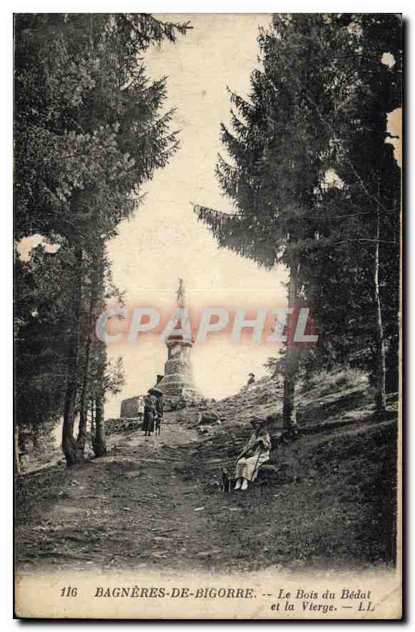CPA Bagneres de Bigorre Le Bois du Bedat et la Vierge 